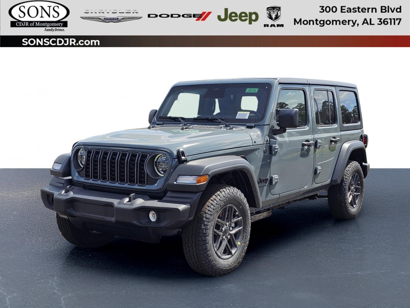 New 2026 Jeep Wrangler Unlimited Sport AWD/4WD image 1