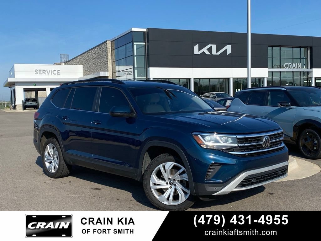 Used 2021 Volkswagen Atlas SE w/ Panoramic Sunroof Package