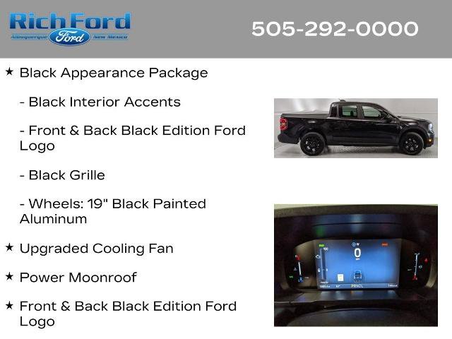 Certified 2025 Ford Maverick Lariat w/ Black Appearance Package AWD/4WD image 22