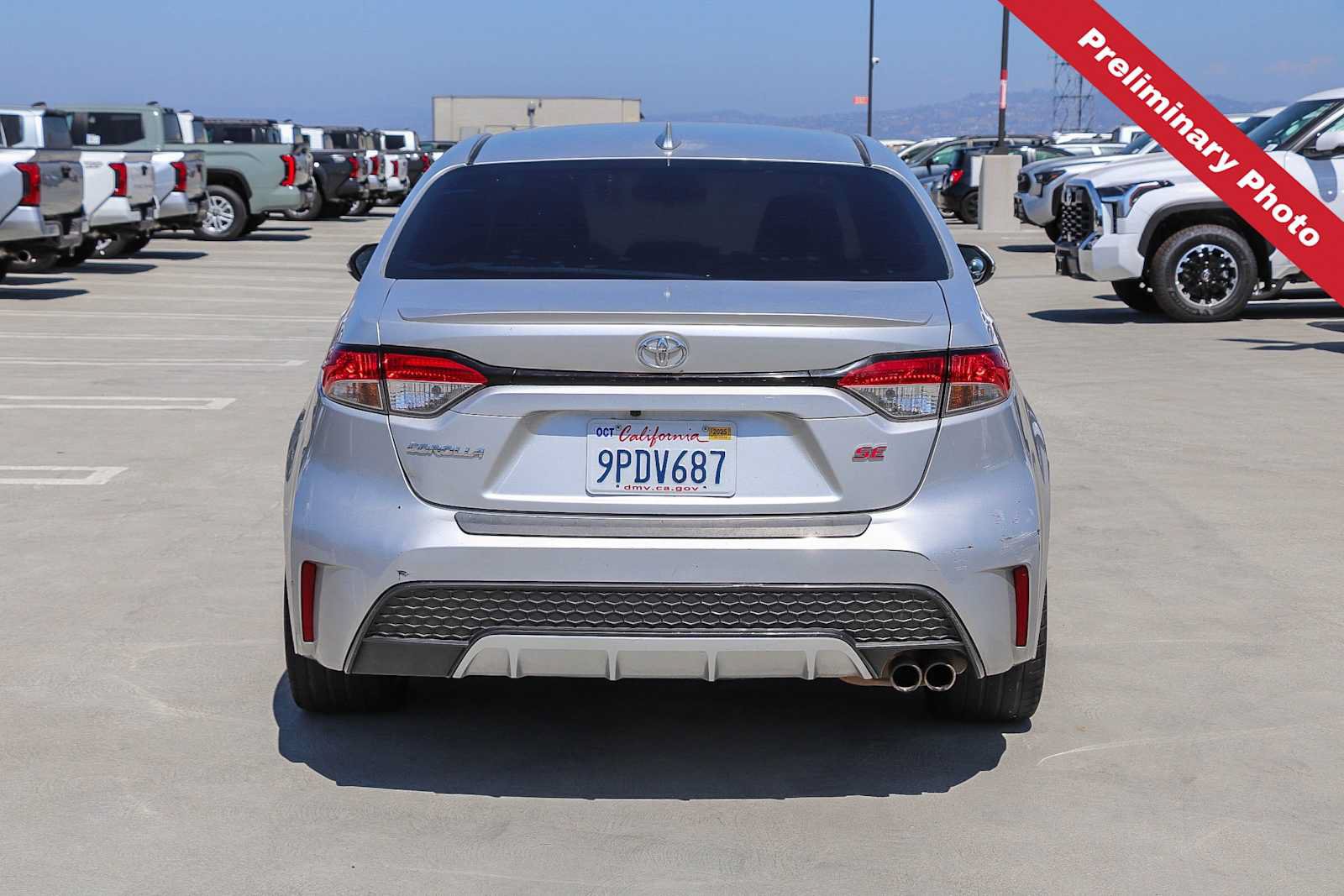 Used 2020 Toyota Corolla SE w/ Carpet Mat Package (TMS) FWD image 7