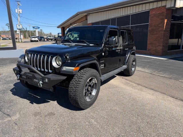Used 2018 Jeep Wrangler Unlimited Sahara w/ LED Lighting Group image 2
