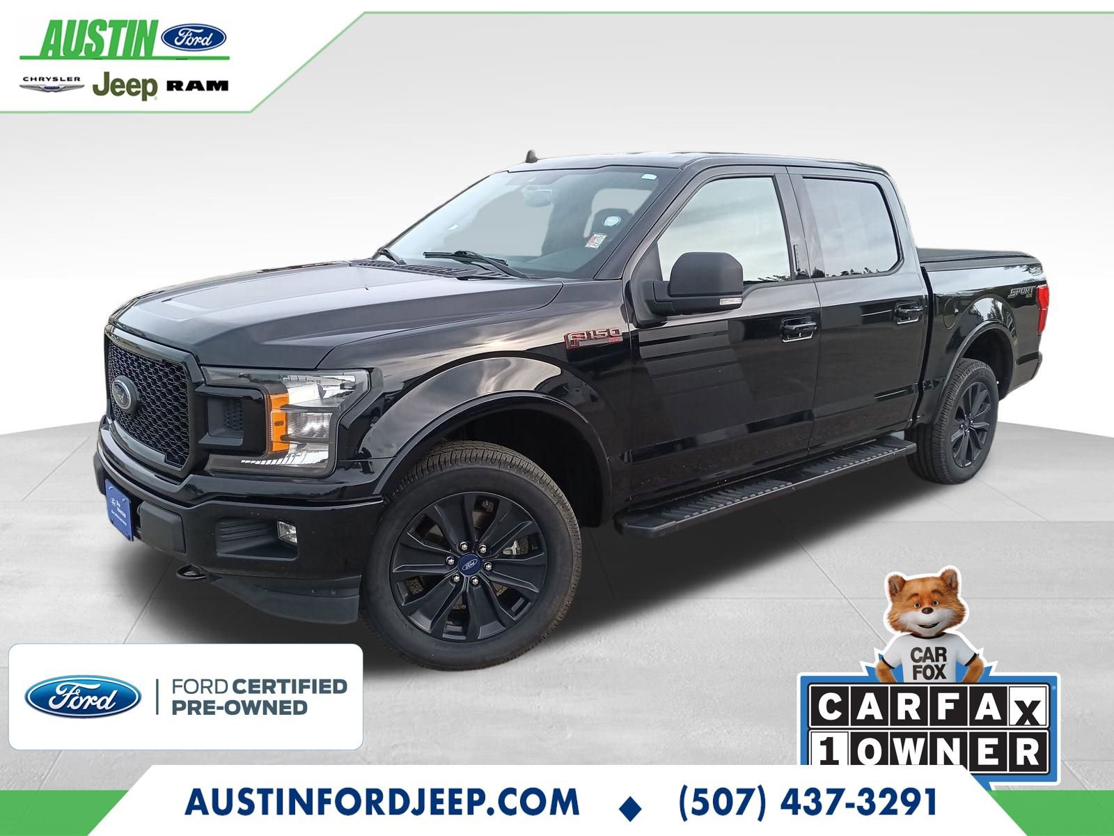 Certified 2019 Ford F150 XLT w/ Equipment Group 302A Luxury