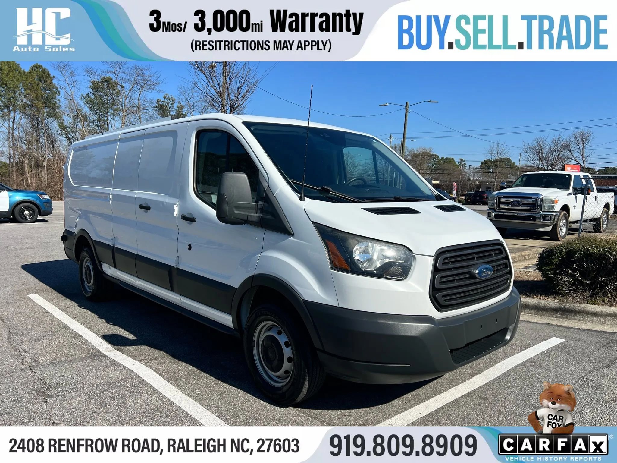 Used 2017 Ford Transit 250 148 Low Roof image 10