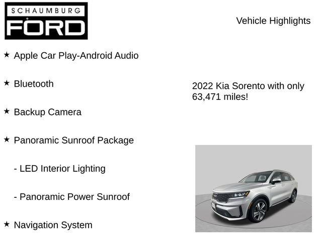 Used 2022 Kia Sorento SX w/ Panoramic Sunroof Package AWD/4WD image 7