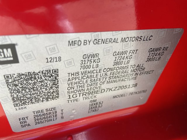 Used 2019 GMC Sierra 1500 SLE w/ SLE Value Package image 32