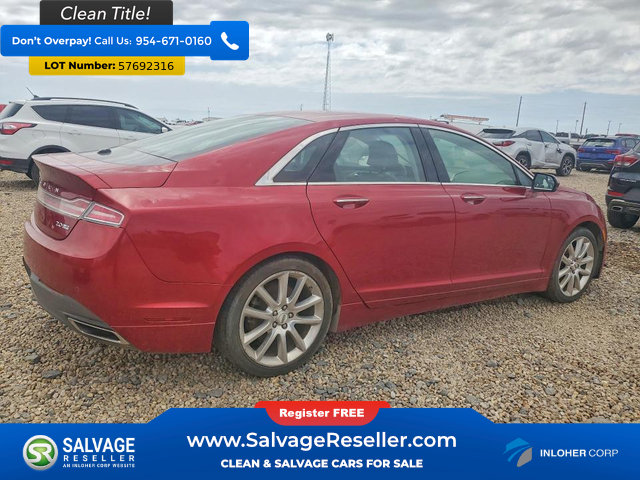 Used 2016 Lincoln MKZ AWD w/ Equipment Group 200A Select image 4
