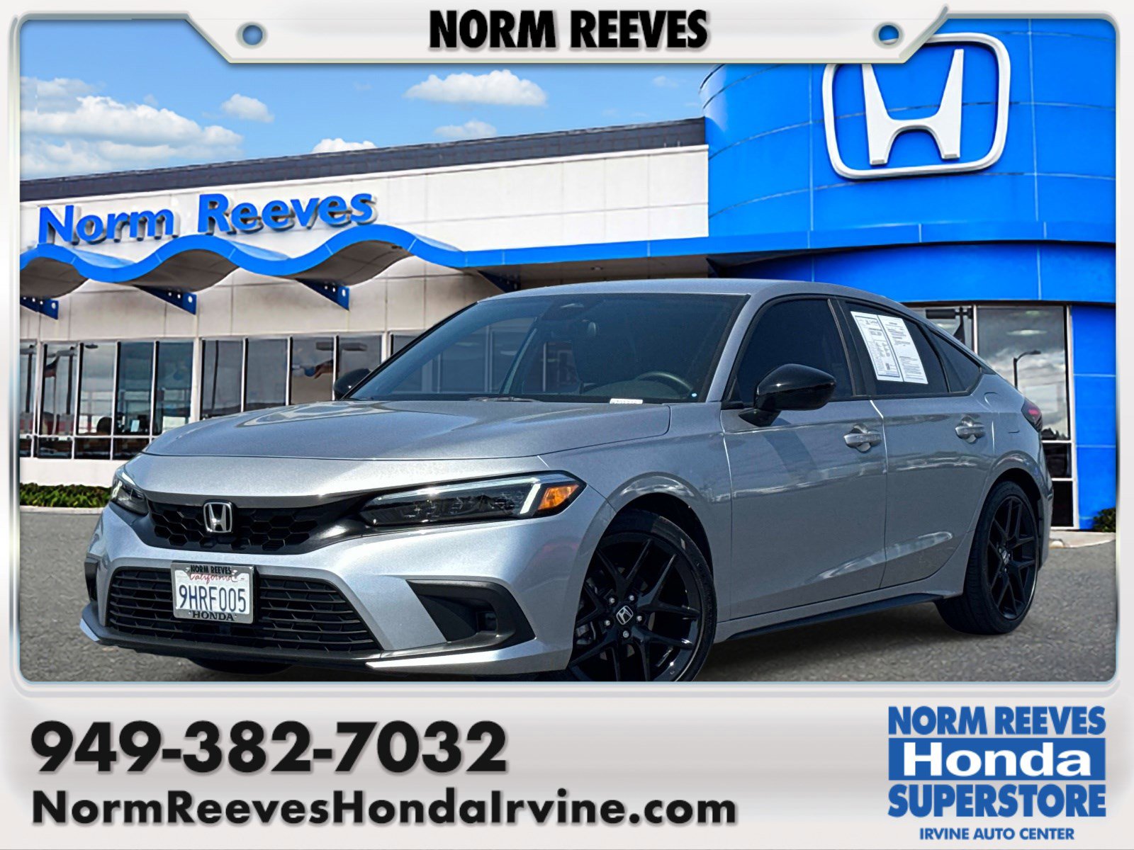 Certified 2023 Honda Civic Sport