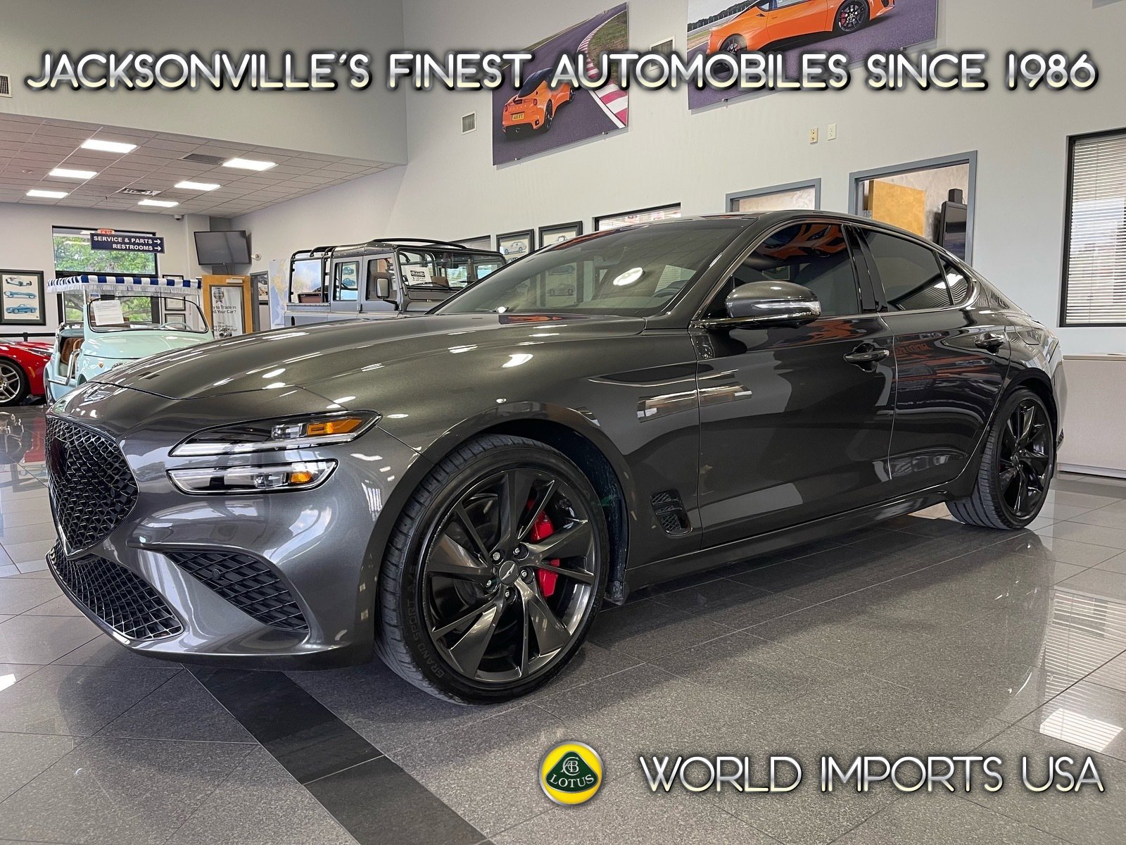Used 2022 Genesis G70 3.3T w/ Sport Prestige Package