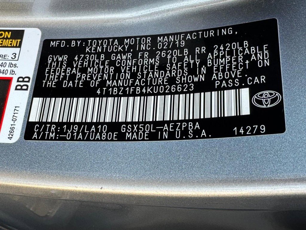 Used 2019 Toyota Avalon Limited w/ Protection Package image 26