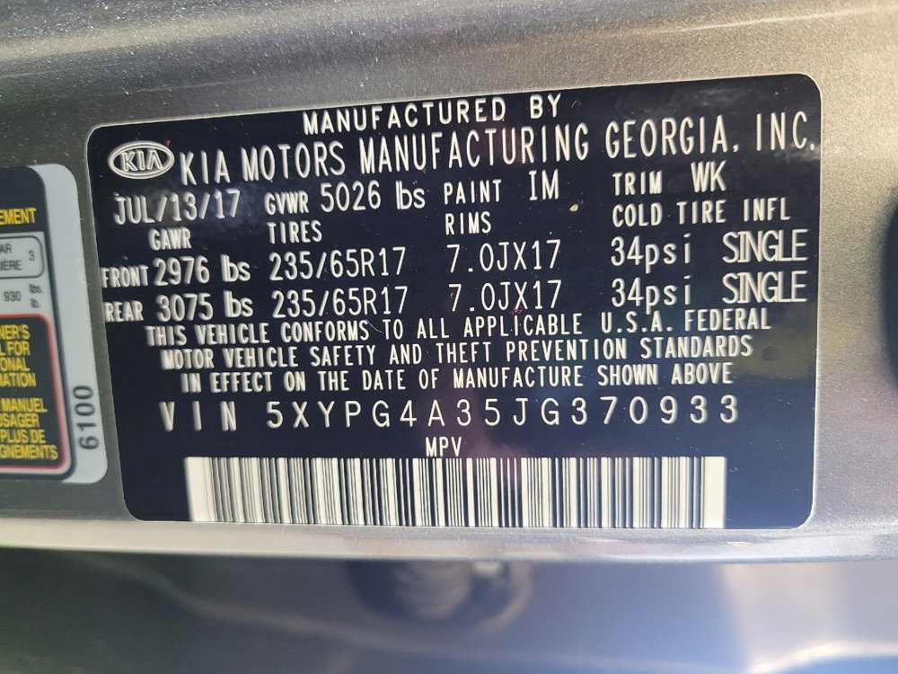 Used 2018 Kia Sorento LX FWD image 33