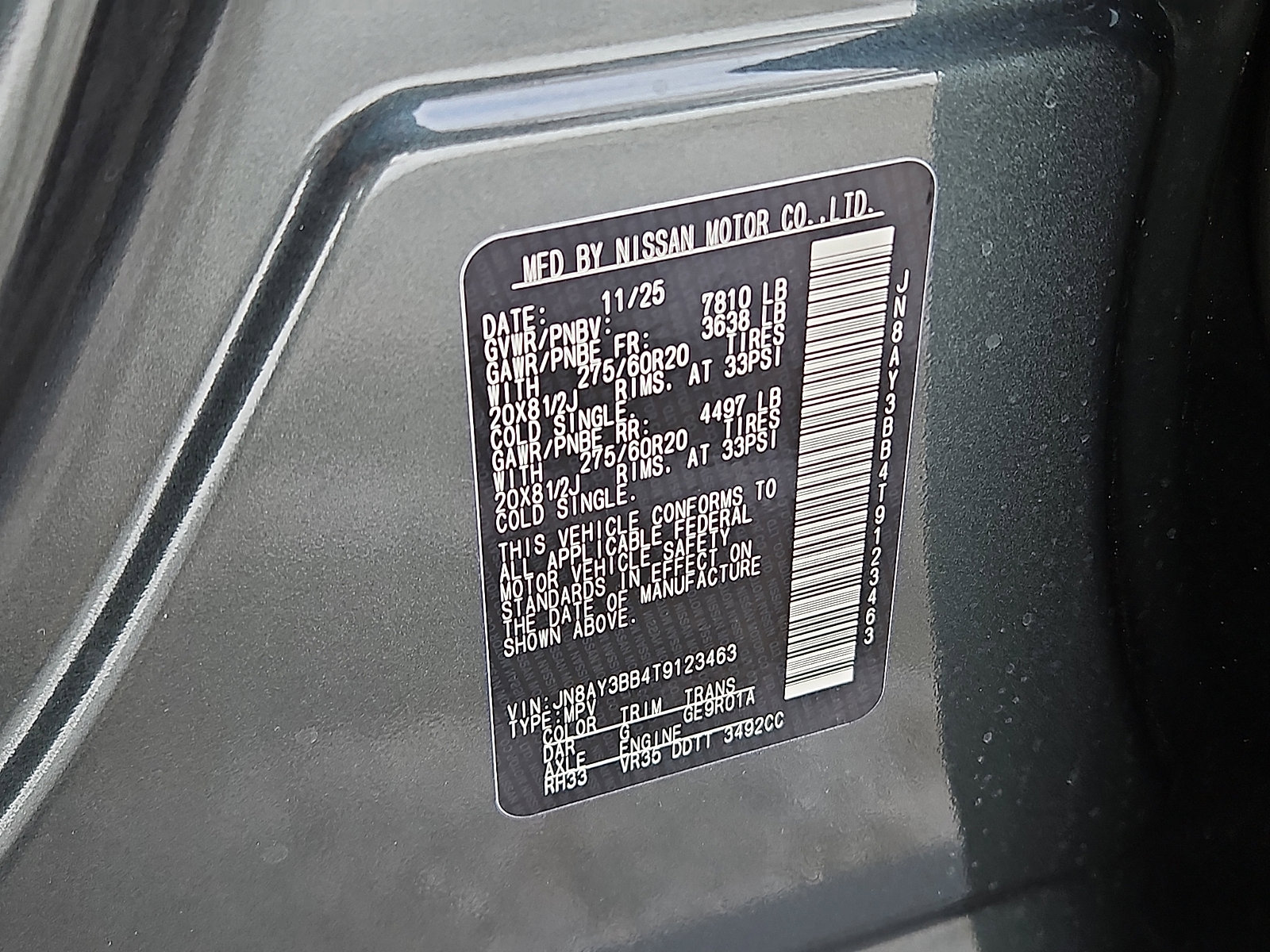 New 2026 Nissan Armada SL image 20