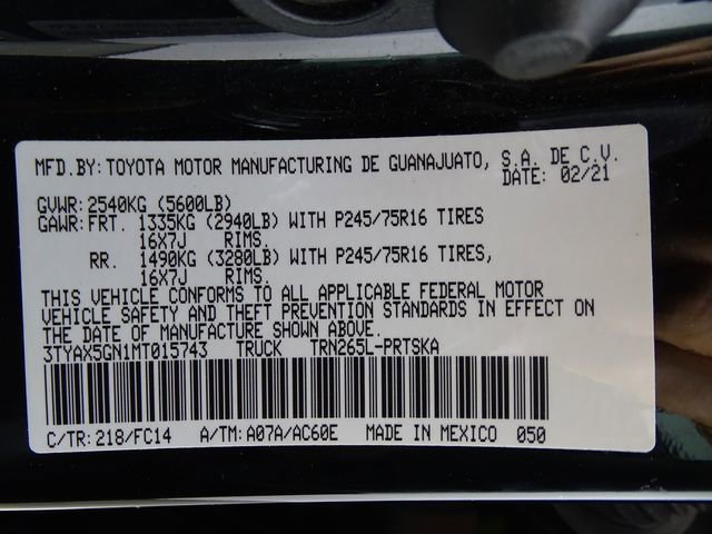Used 2021 Toyota Tacoma SR5 image 13