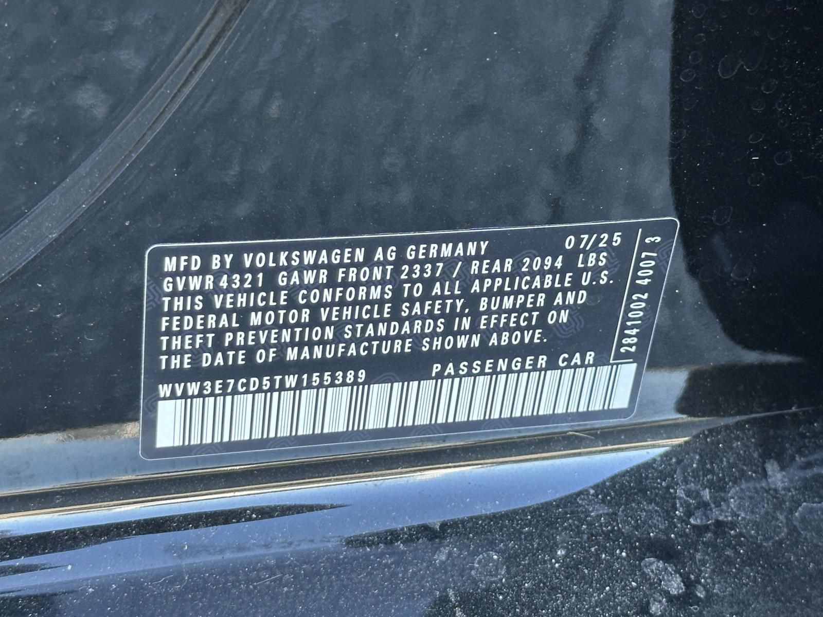 New 2026 Volkswagen GTI SE FWD image 16