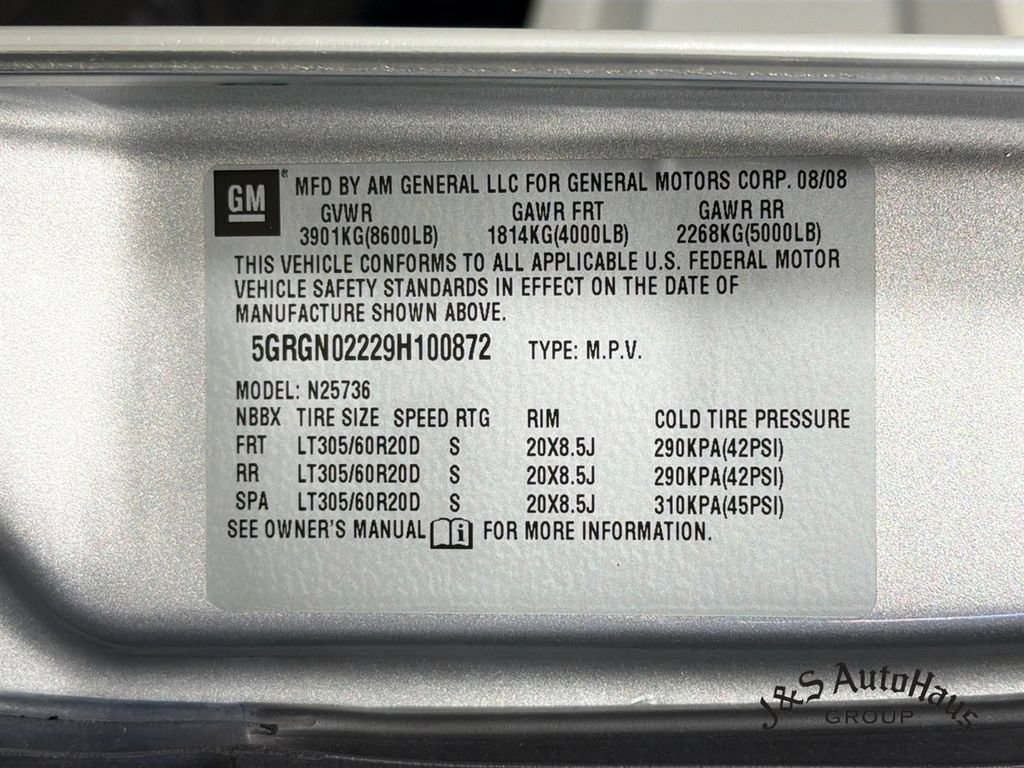 Used 2009 HUMMER H2 Luxury AWD/4WD image 40
