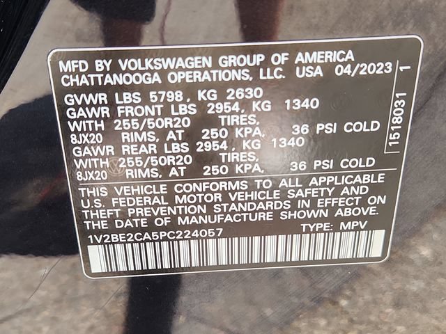 Used 2023 Volkswagen Atlas Cross Sport SEL AWD/4WD image 17