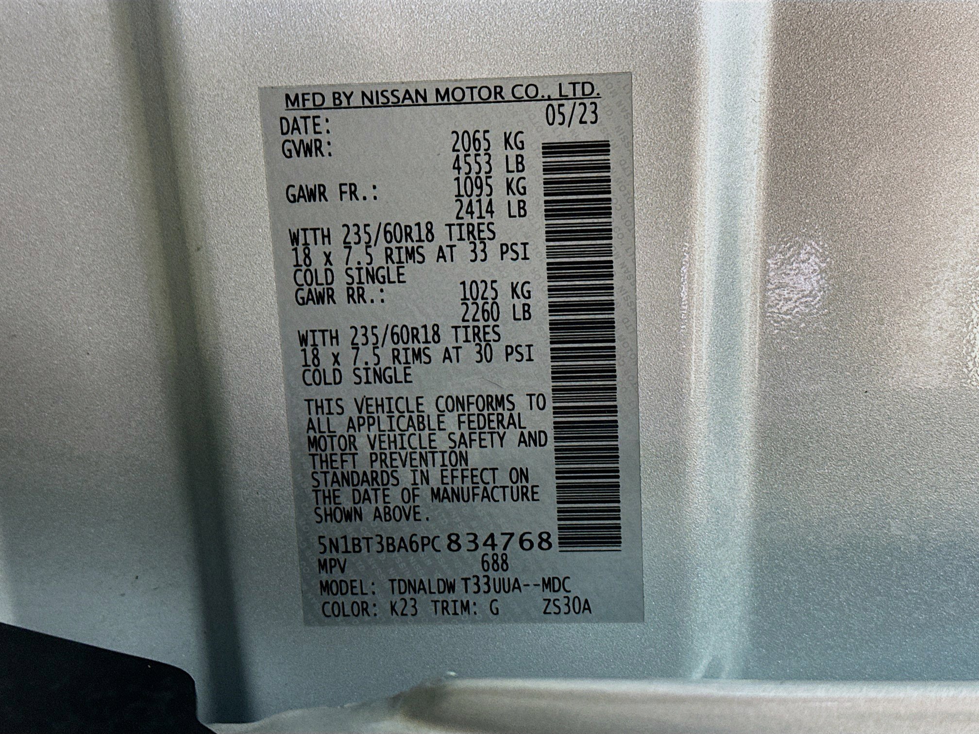 Used 2023 Nissan Rogue SV image 29