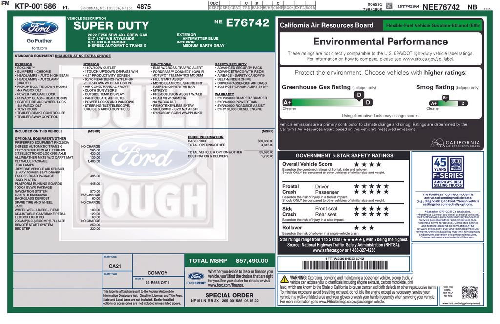 Used 2022 Ford F250 XLT w/ XLT Value Package AWD/4WD image 10