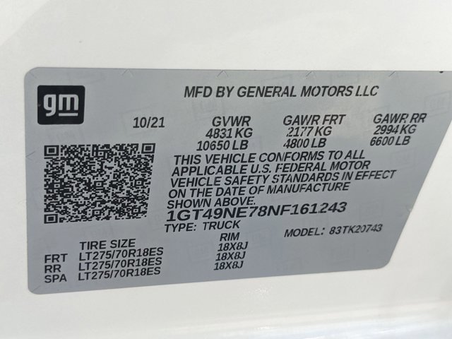 Used 2022 GMC Sierra 2500 SLT w/ SLT Convenience Package image 22