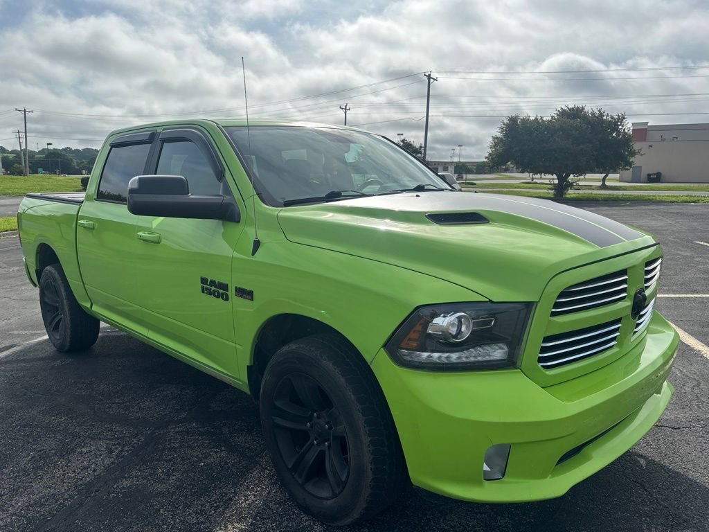 Used 2017 RAM 1500 Sport w/ Sublime Green Sport Package AWD/4WD image 3