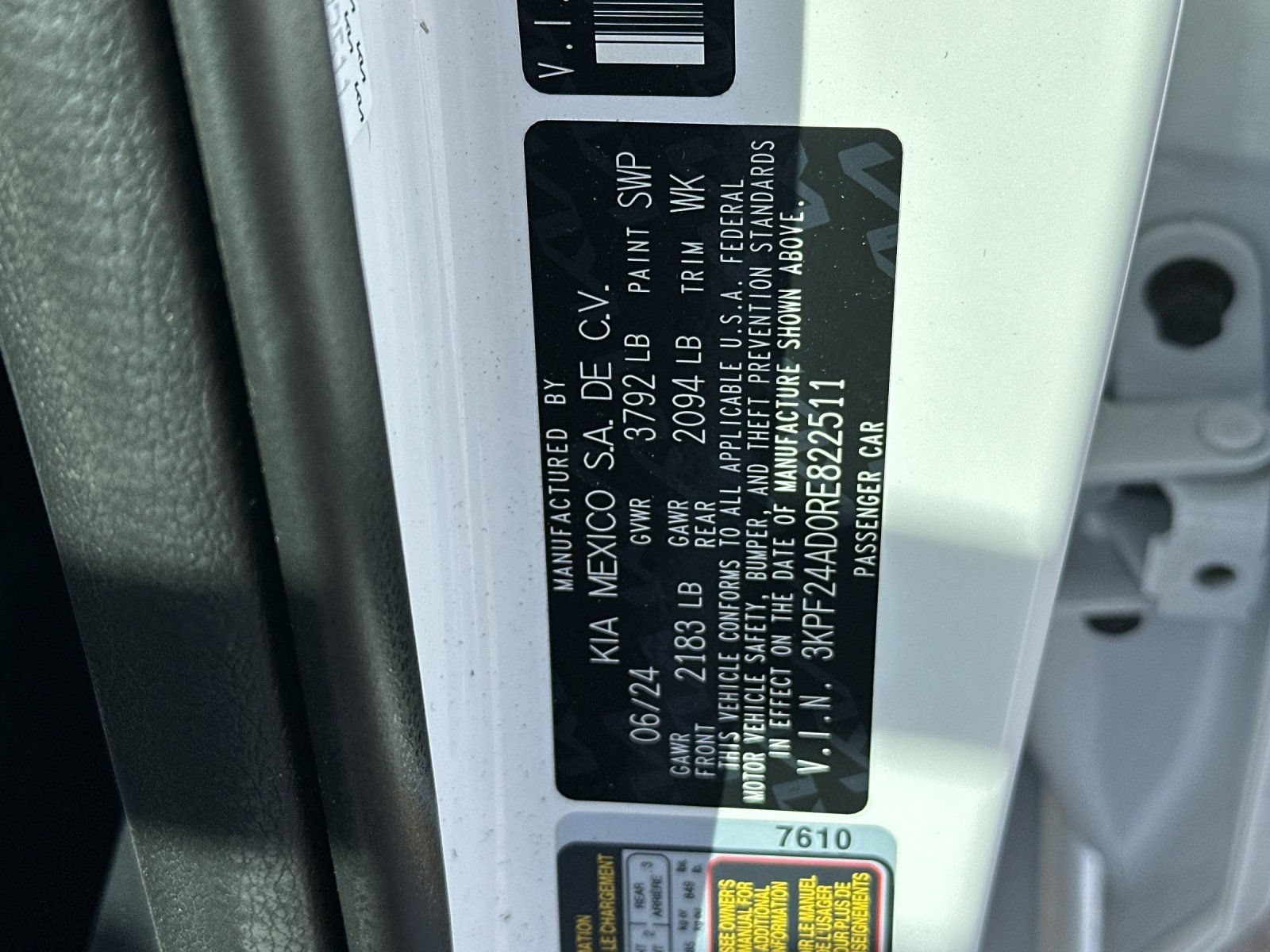 Used 2024 Kia Forte LXS FWD image 25