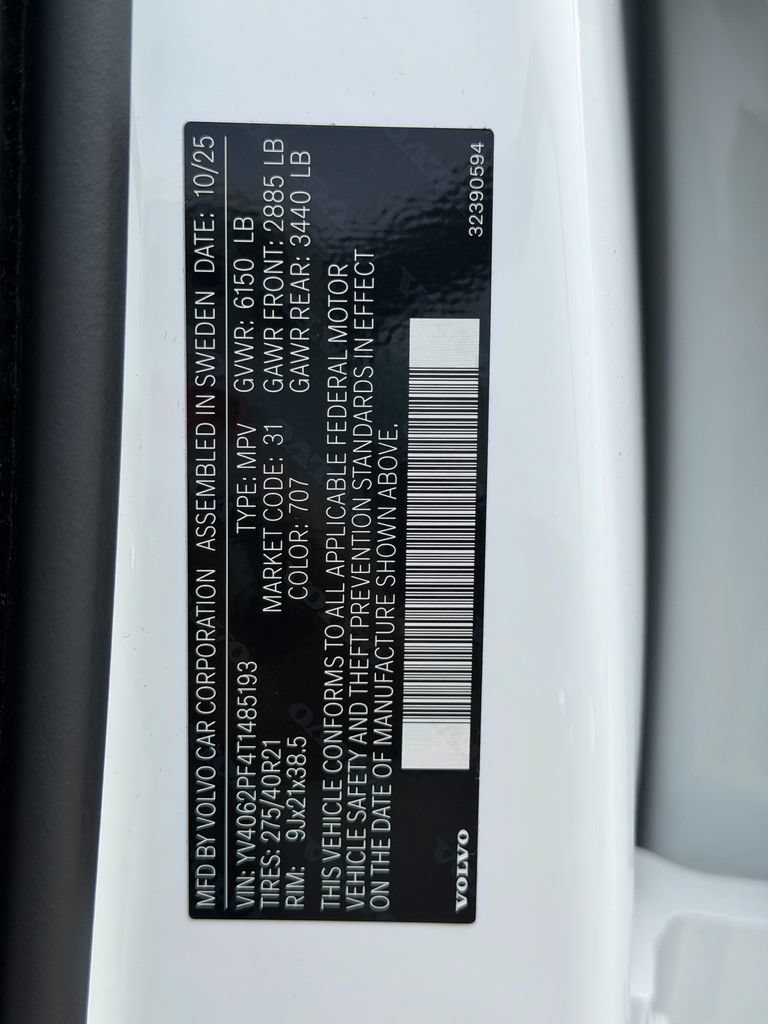 New 2026 Volvo XC90 B6 Ultra w/ Protection Package AWD/4WD image 33