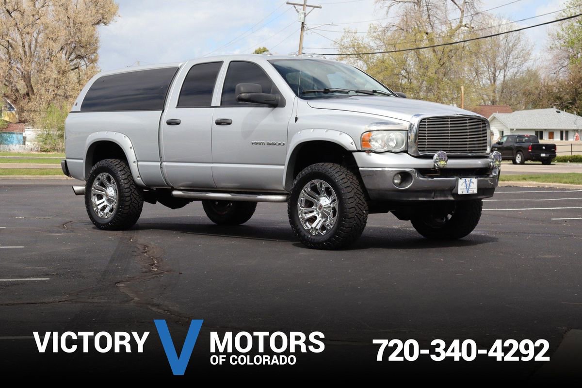 Used 2004 Dodge Ram 3500 Truck SLT w/ Trailer Tow Group