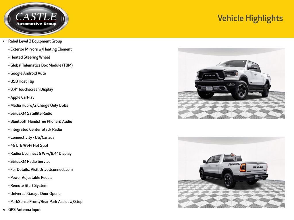 Used 2022 RAM 1500 Rebel w/ Rebel Level 2 Equipment Group AWD/4WD image 7