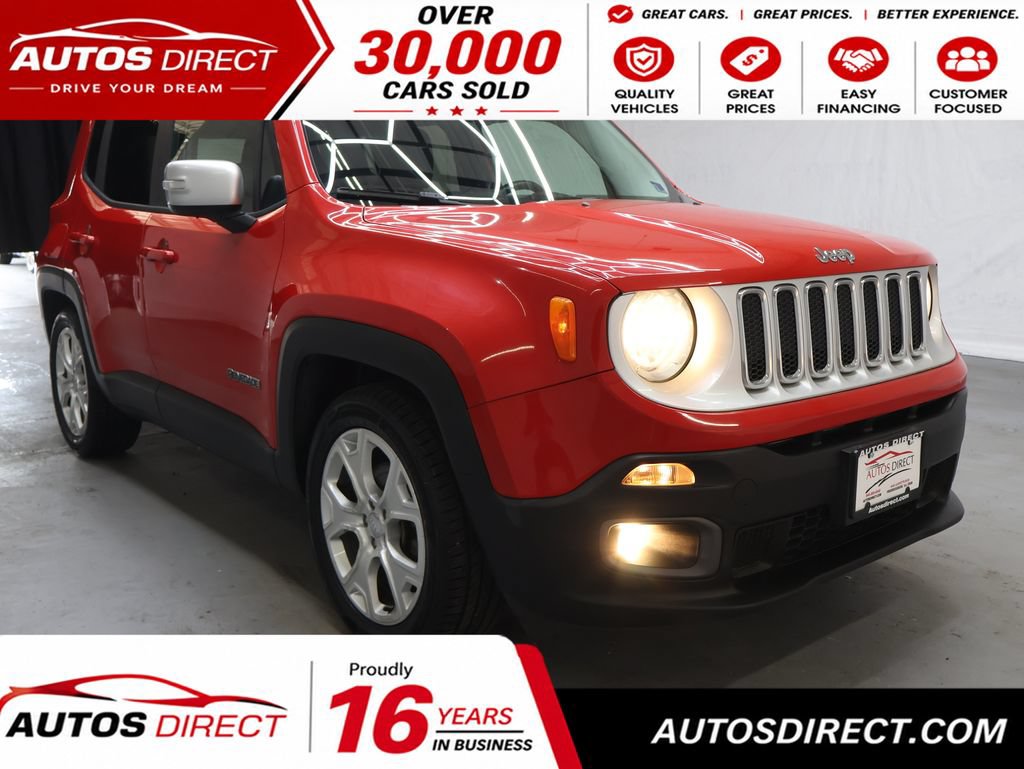 Used 2017 Jeep Renegade Limited FWD image 1
