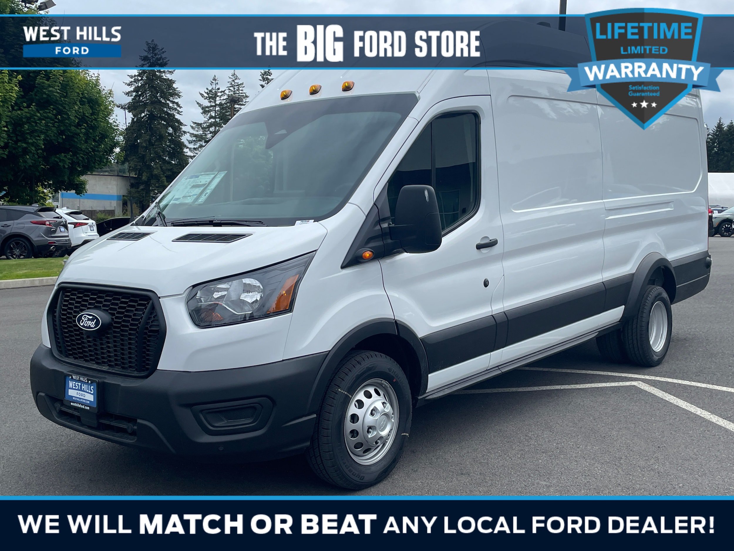 New 2026 Ford Transit 350 148 High Roof DRW AWD