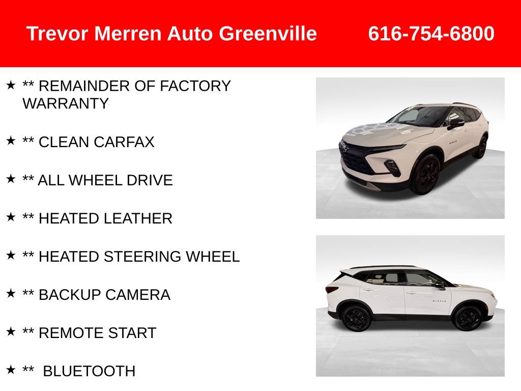 Used 2024 Chevrolet Blazer LT w/ Midnight/Sport Edition AWD/4WD image 7