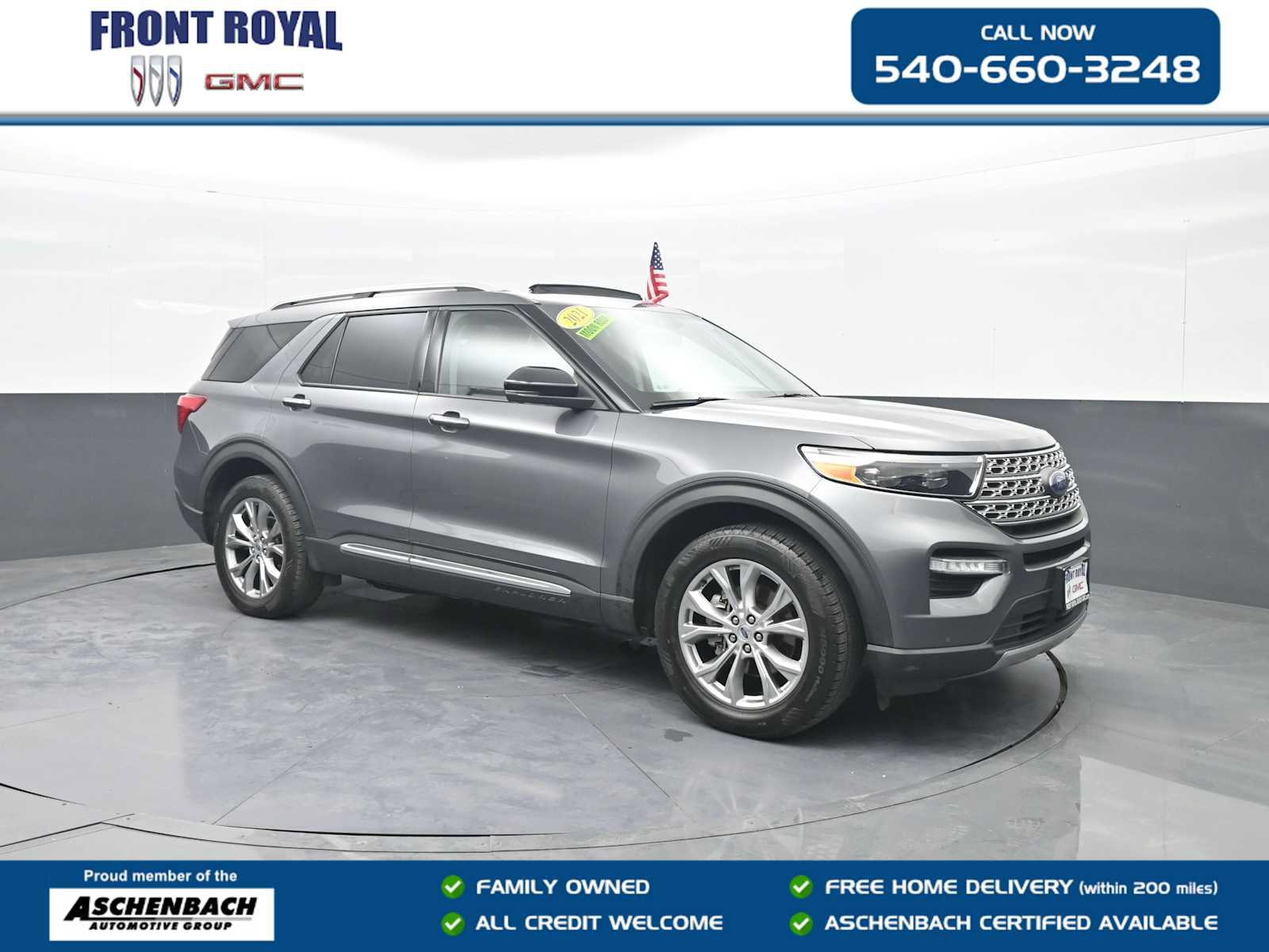 Used 2021 Ford Explorer Limited w/ Equipment Group 301A