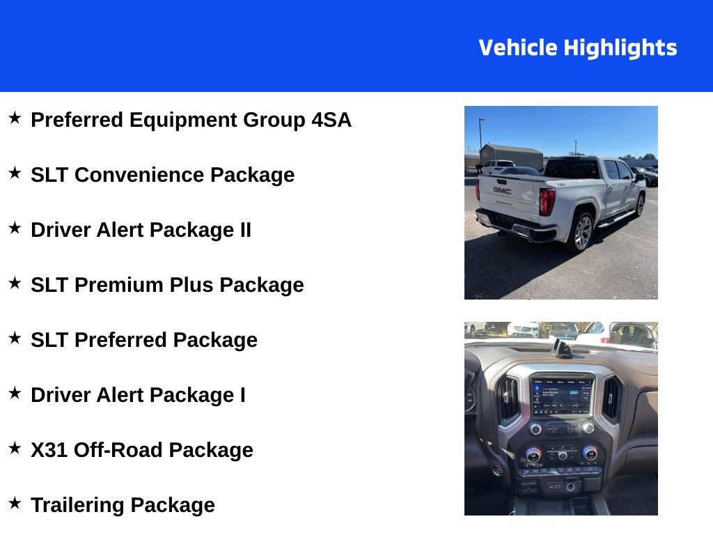 Used 2021 GMC Sierra 1500 SLT w/ SLT Premium Plus Package image 4