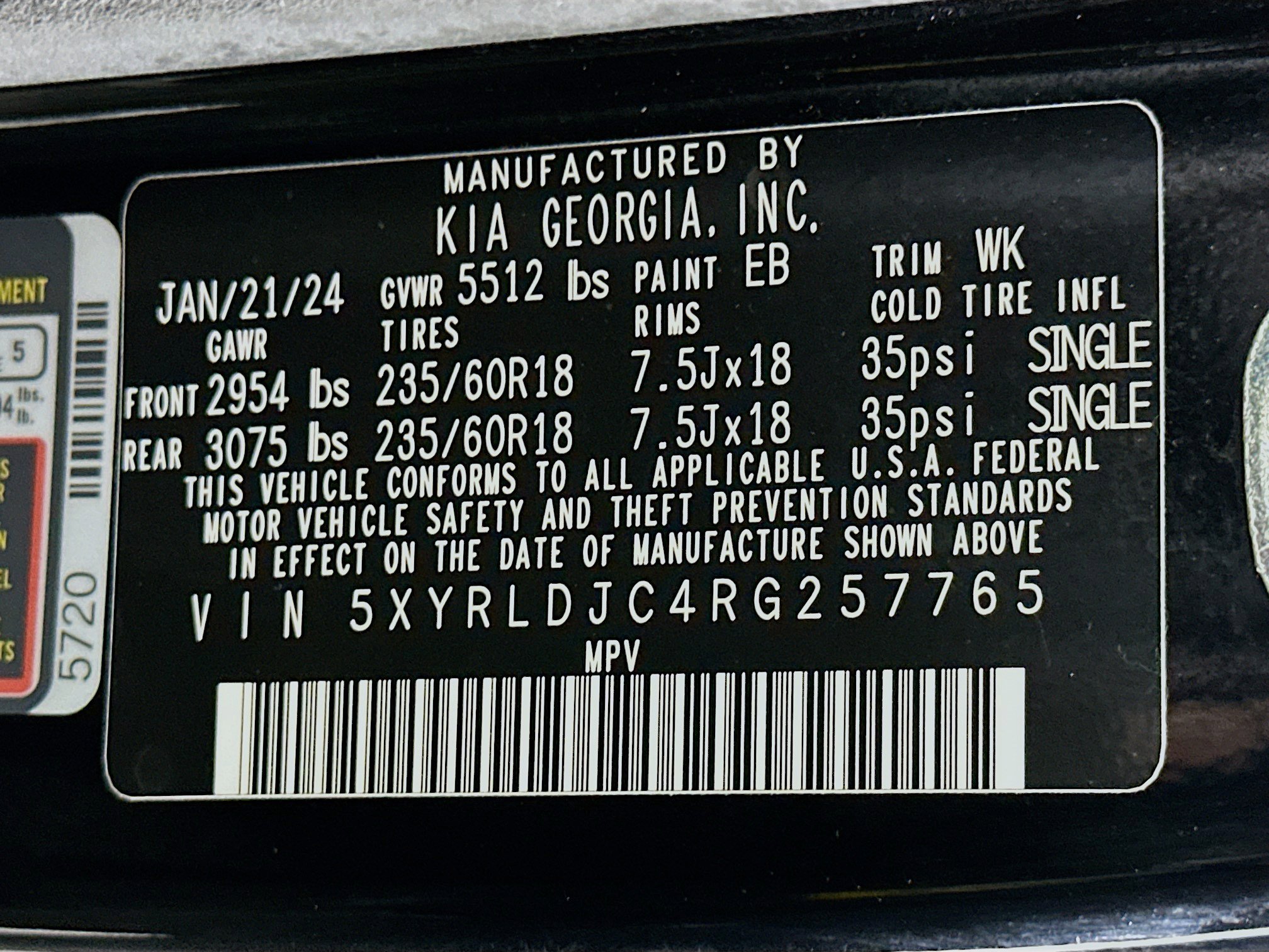 Used 2024 Kia Sorento S image 12