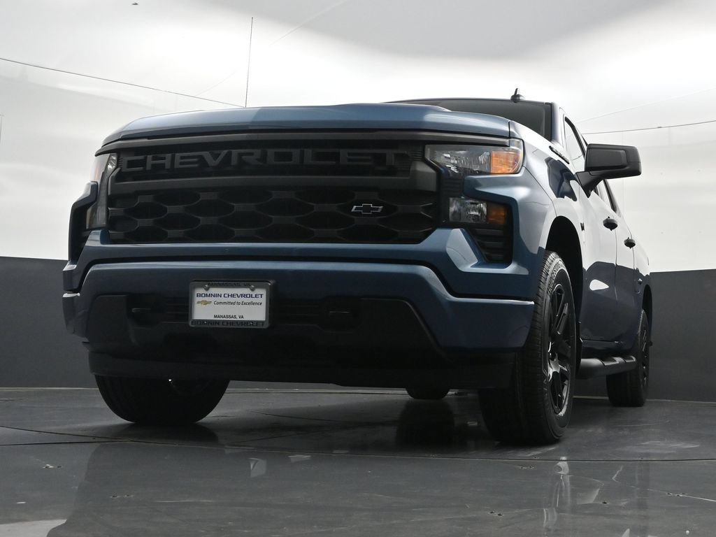 Certified 2024 Chevrolet Silverado 1500 Custom w/ Turbomax Blackout Package AWD/4WD image 37