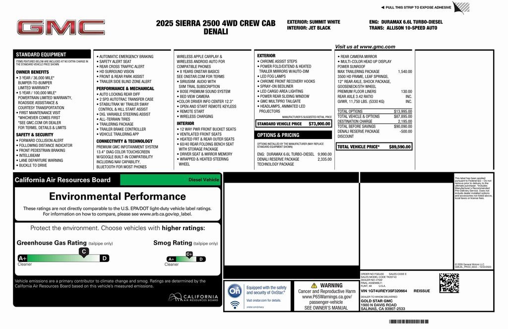 New 2025 GMC Sierra 2500 Denali w/ Denali Reserve Package image 4