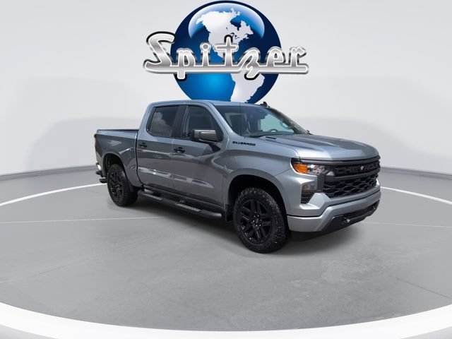 New 2026 Chevrolet Silverado 1500 Custom w/ Turbomax Blackout Package AWD/4WD image 3