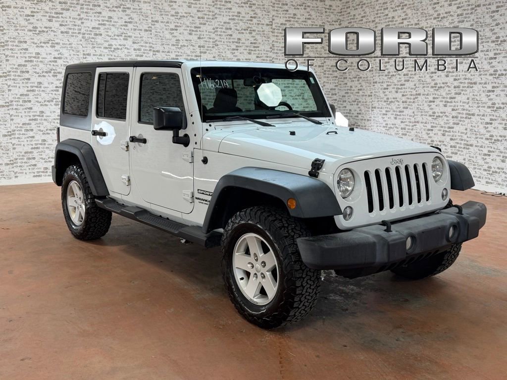 Used 2017 Jeep Wrangler Unlimited Sport w/ Quick Order Package 24S