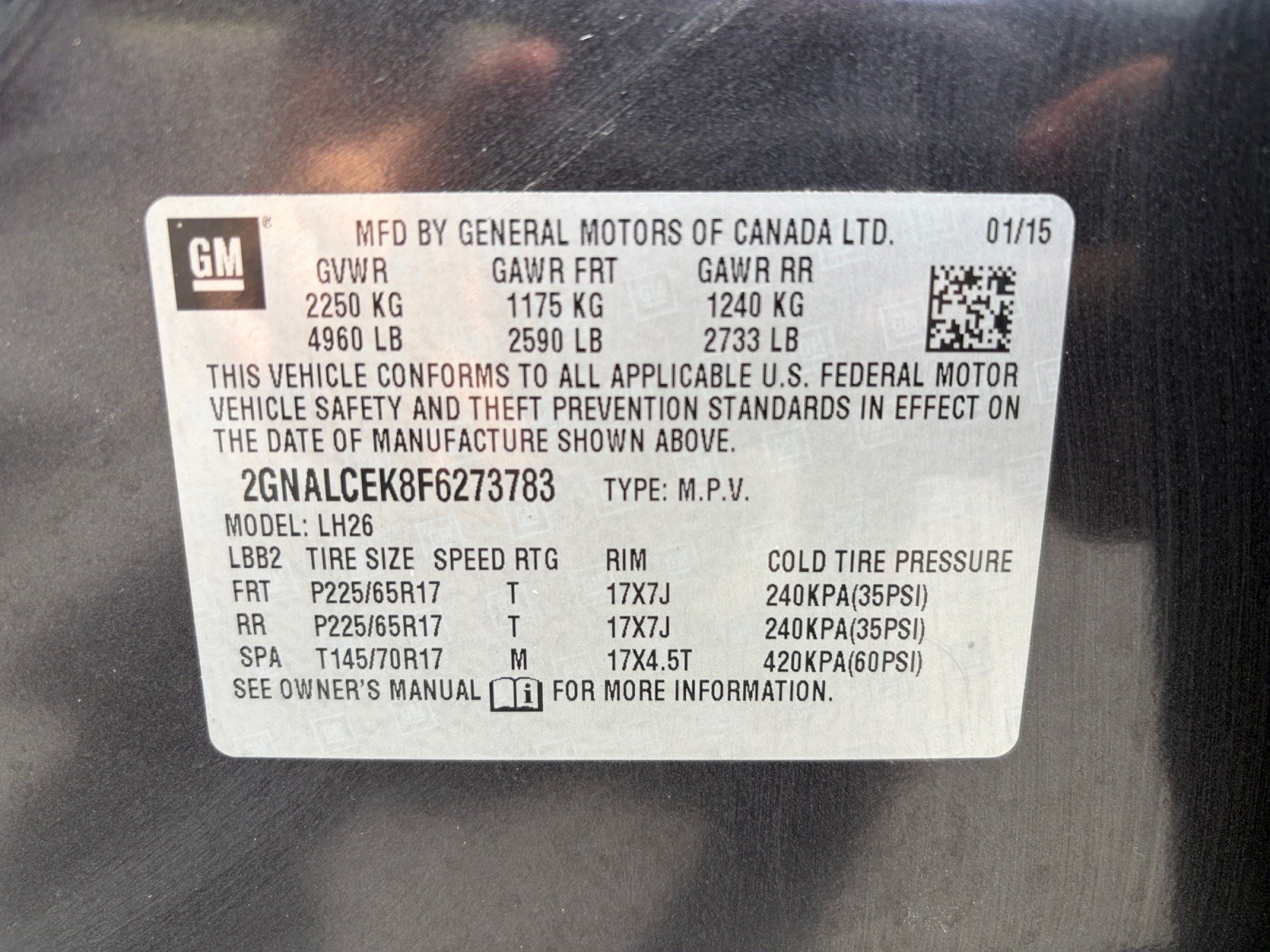 Used 2015 Chevrolet Equinox LT FWD image 32