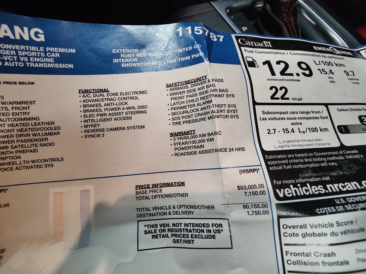 Used 2019 Ford Mustang GT Premium w/ Equipment Group 401A RWD image 44