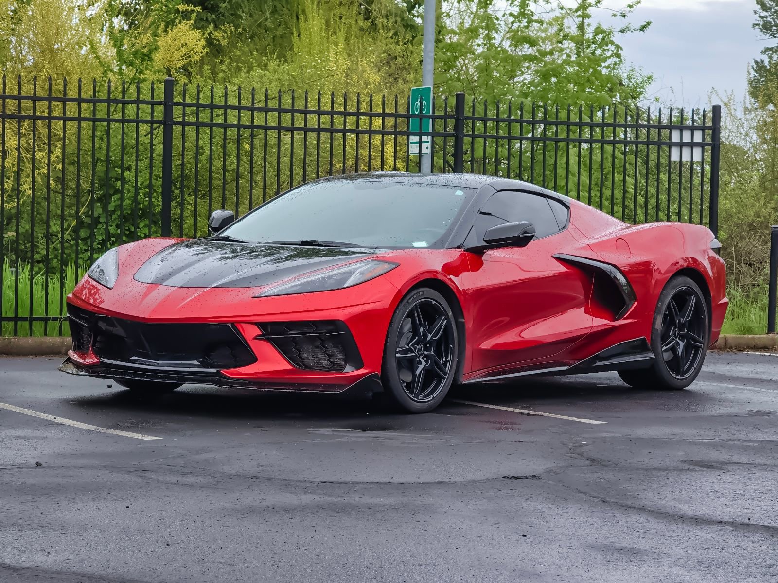 Used 2021 Chevrolet Corvette Stingray Coupe w/ Battery Protection Package RWD image 8