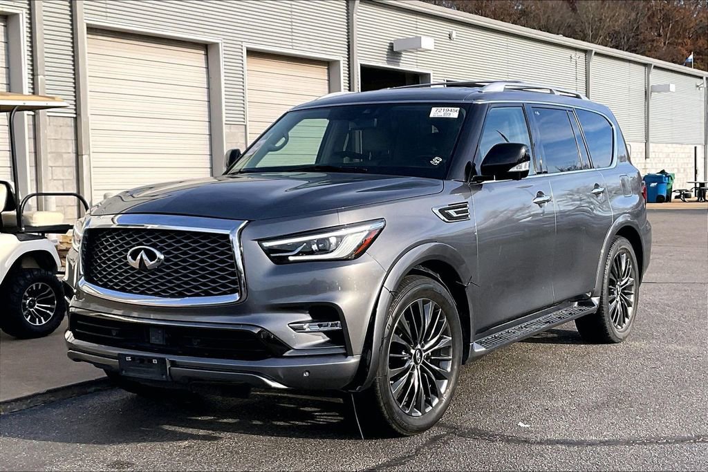 Used 2021 INFINITI QX80 Premium Select w/ Cargo Package image 2