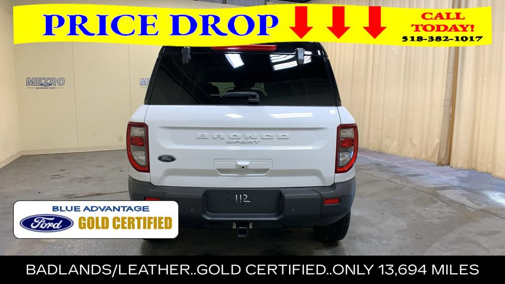 Certified 2025 Ford Bronco Sport Badlands w/ Badlands Tech Package AWD/4WD image 4