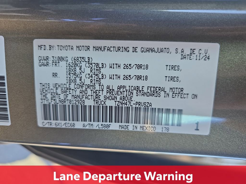 Certified 2024 Toyota Tacoma TRD Sport image 37