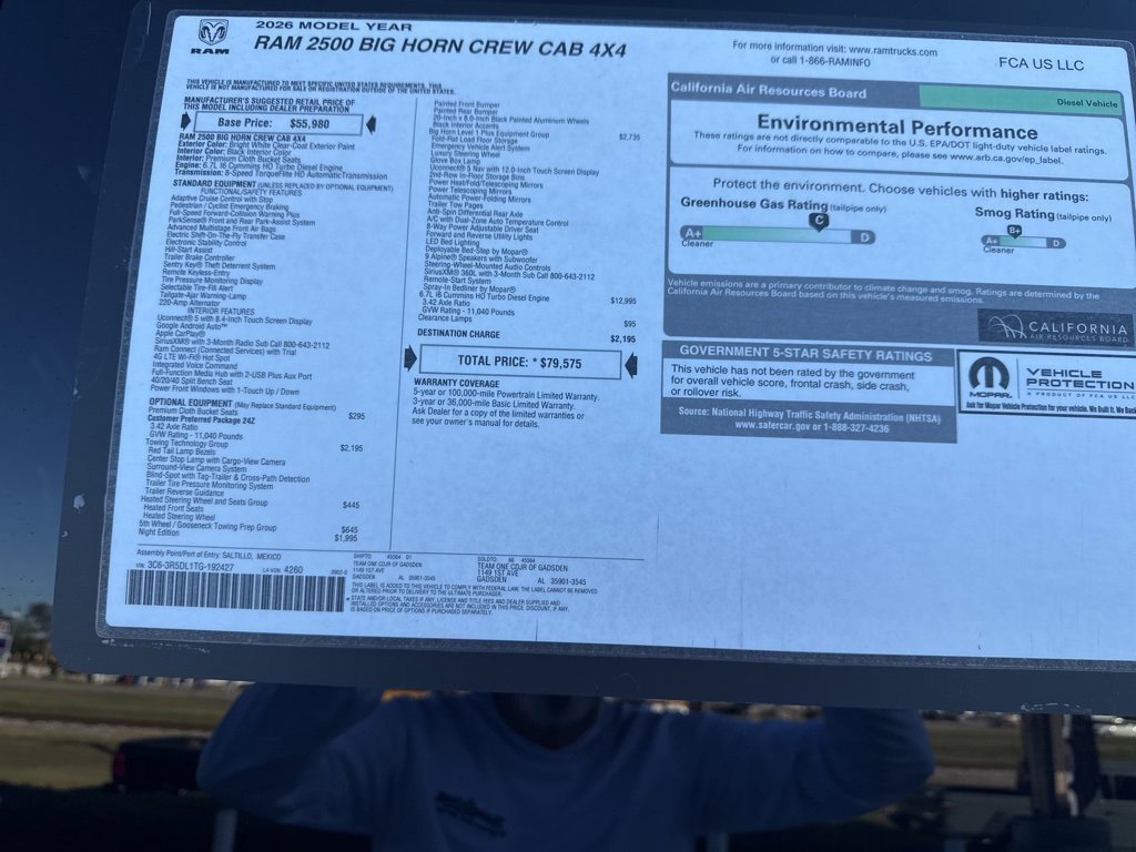 New 2026 RAM 2500 Big Horn image 48