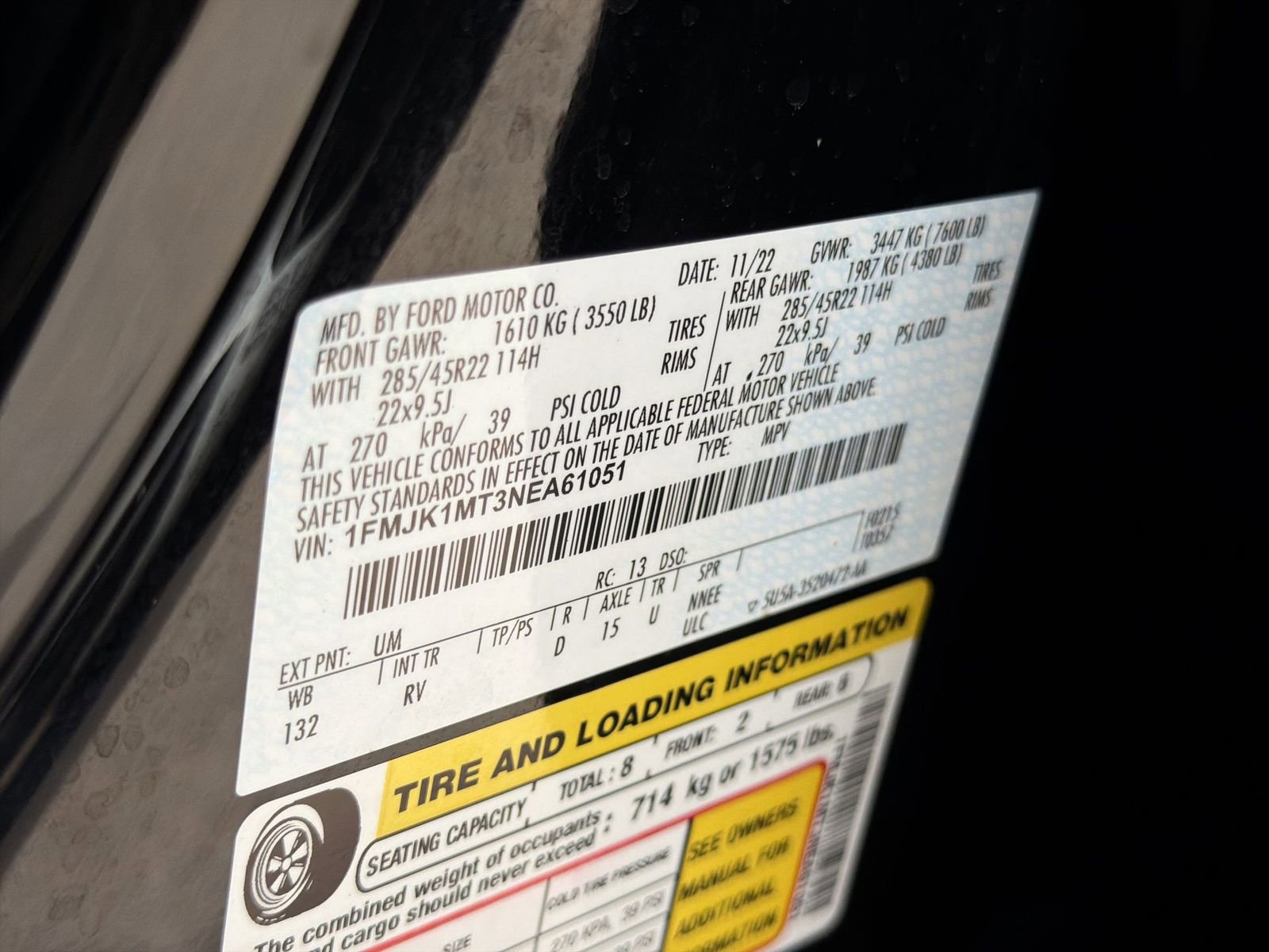 Used 2022 Ford Expedition Max Platinum AWD/4WD image 35