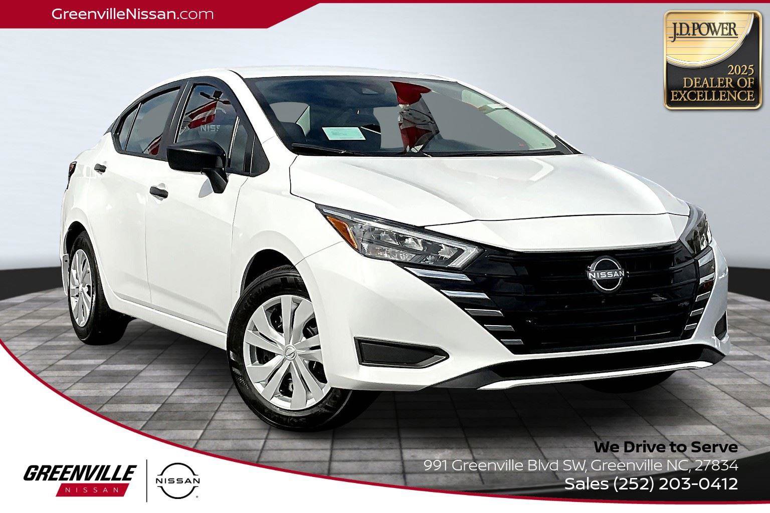 New 2025 Nissan Versa S