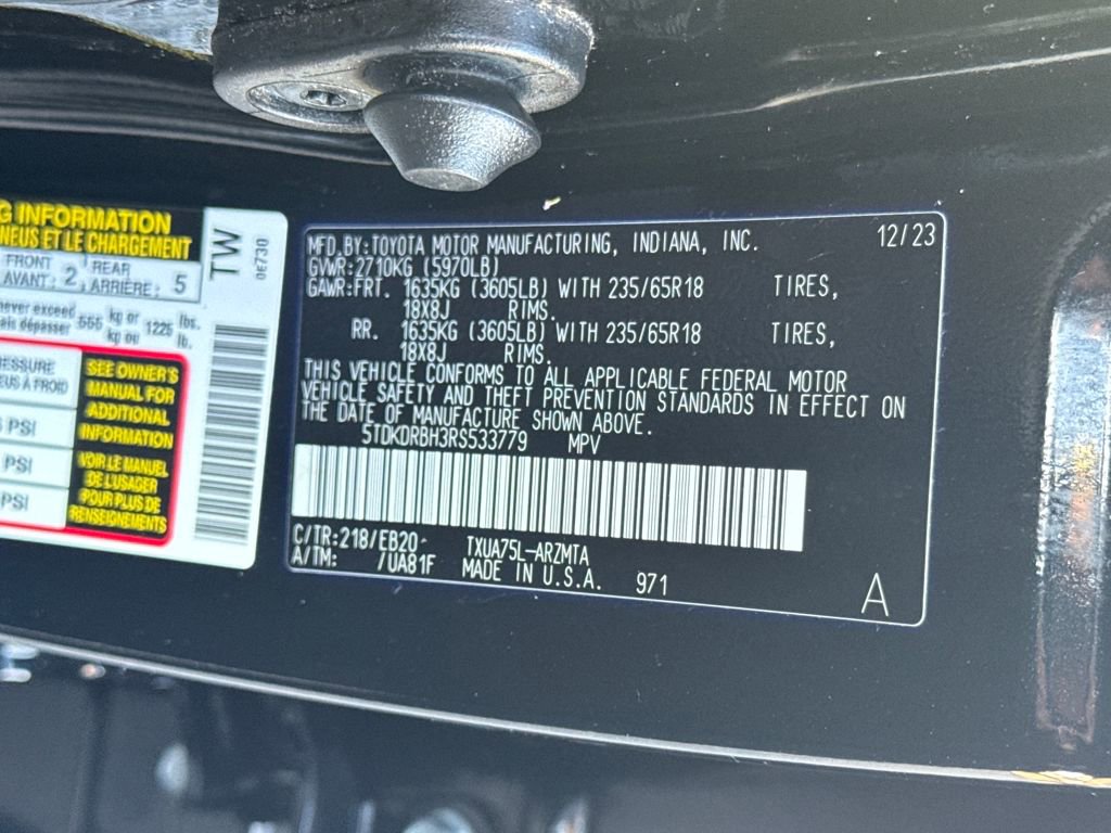 Used 2024 Toyota Highlander XLE image 50