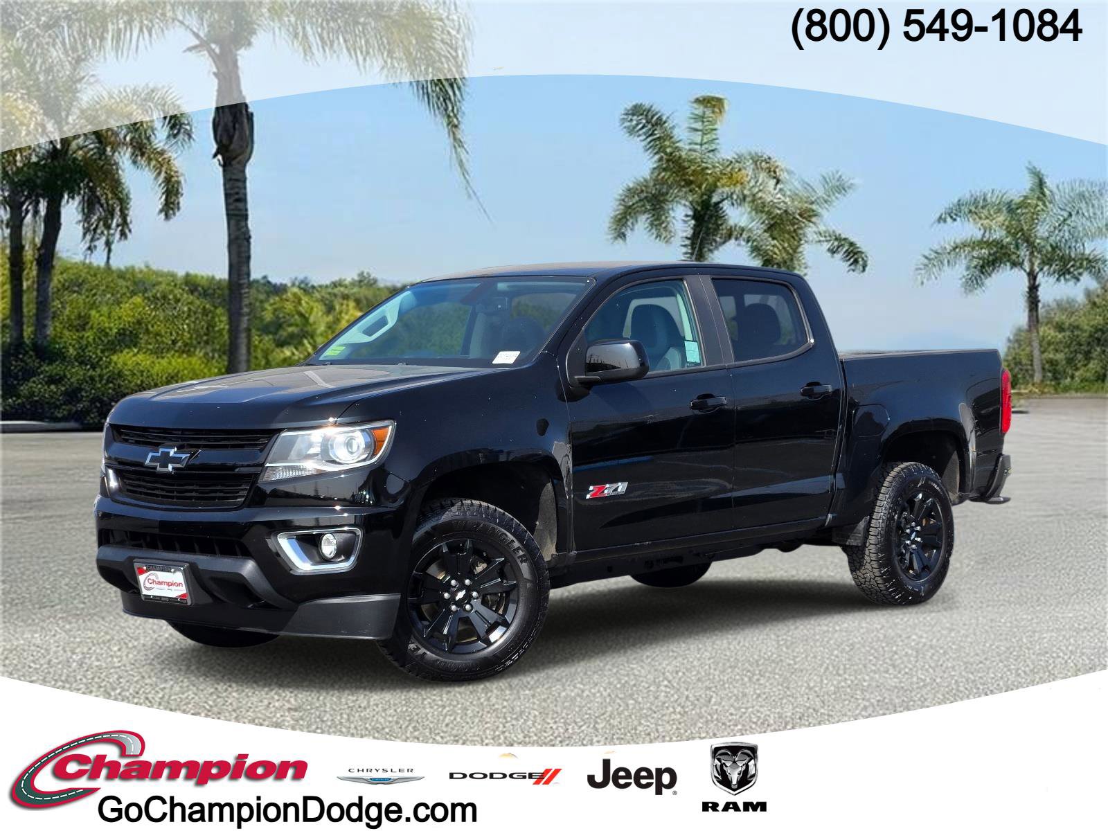 Used 2018 Chevrolet Colorado Z71 w/ Z71 Midnight Edition AWD/4WD image 1
