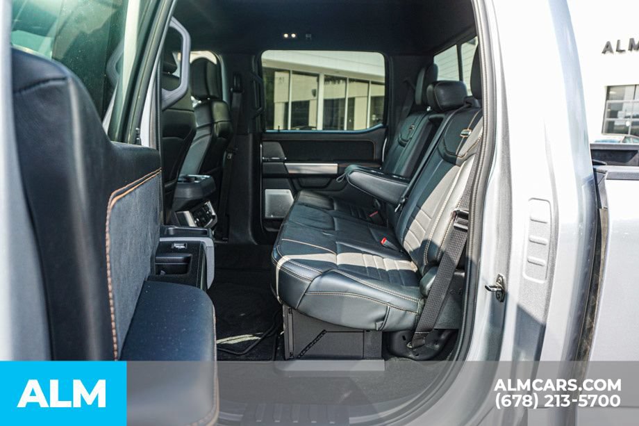 Used 2023 Ford F450 Platinum w/ Camper Package AWD/4WD image 21