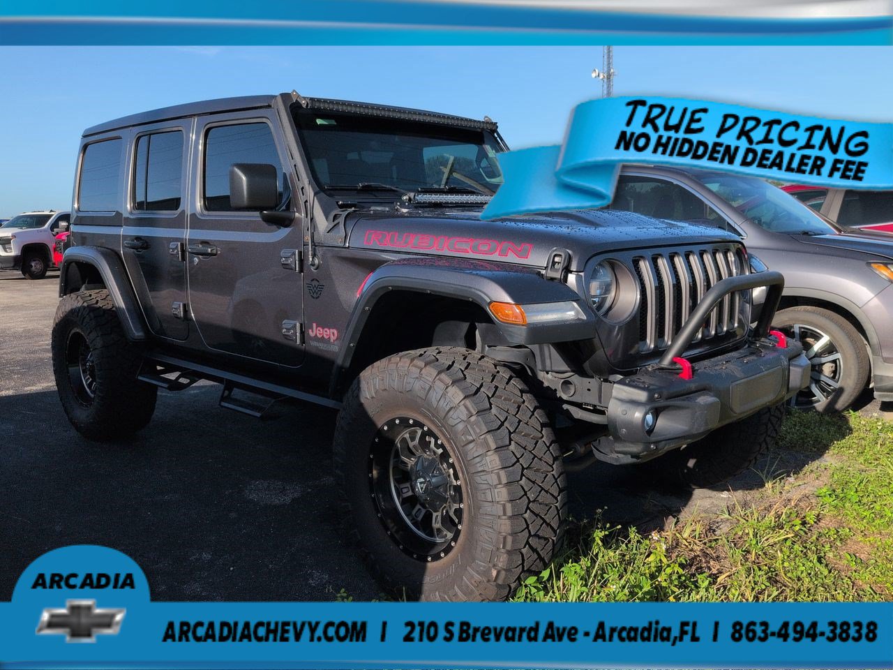 Used 2019 Jeep Wrangler Unlimited Rubicon AWD/4WD image 2